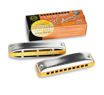 Seydel Session Steel Summer Edition 2024 Harmonica Key of Bb