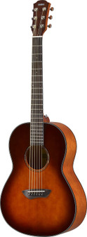 Yamaha CSF1M TBS Compact, Parlor Size Guitar With Solid Spruce Top, Mahogany Back & Sides,Tobacco Brownburst W/Bag