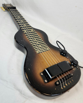 Rickenbacker Vintage "Rickenbacher" Electro Model 59 Lap Steel, 1938, Wood Body, Pre-War Horseshoe Pickup, Attached Cable, w/Case