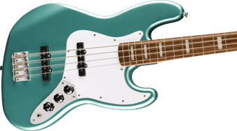 Squier Affinity Series Active Jazz Bass, Laurel FB, Mystic Sea Foam Green