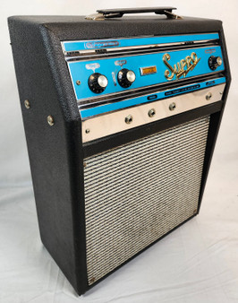 Pre Owned 65' Vintage Supro Valco
Trojan S6616 Tube Combo Amp W/ Tremolo Pre Owned 65' Vintage Supro Valco
Trojan S6616 Tube Combo Amp W/ Tremolo