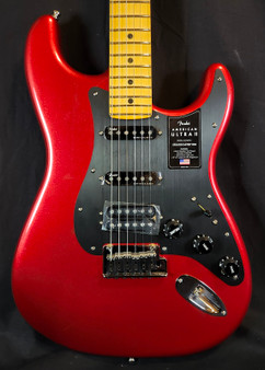 Fender American Ultra II Stratocaster® HSS, Maple Fingerboard, Sinister Red Fender American Ultra II Stratocaster® HSS, Maple Fingerboard, Sinister Red