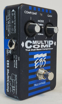 EBS MultiComp Analog, High-Performance Multi-Band Compressor Stompbox, Effect Pedal