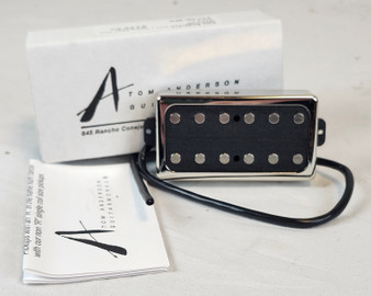 Tom Anderson HC1+ Open-Face Humbucker Electric Guitar Pickup, Nickel