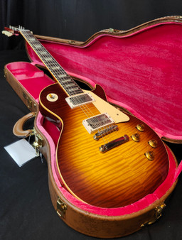 Gibson Custom 1959 Les Paul Standard Reissue VOS, Iced Tea Burst, HSC