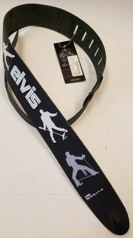 Perri's Leather Elvis Presley Dancing Pose 2.5” Leather Guitar Strap (P25EPSS-856)