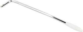 Fender 65 Mustang Electric Guitar Tremolo Arm, White Tip, Chrome Fender 65 Mustang Electric Guitar Tremolo Arm, White Tip, Chrome