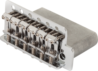 Fender Vintage-Style Standard Series Strat Tremolo Assembly ('06-Present), Chrome 0071014049 Fender Vintage-Style Standard Series Strat Tremolo Assembly ('06-Present), Chrome 0071014049