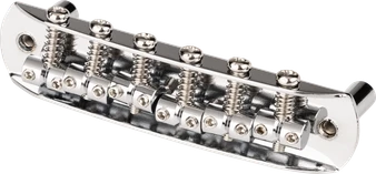 Fender Mustang Fully-adjustable Guitar Bridge (Japan), Chrome
