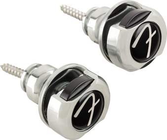 Fender Infinity Guitar Strap Locks, Chrome Pair Fender Infinity Guitar Strap Locks, Chrome Pair