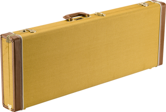 Fender Classic Series Wood Strat/Tele Electric Guitar Case, Tweed