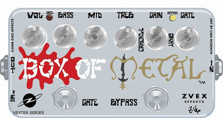 ZVEX Vexter Box of Metal Distortion Guitar Effects Pedal (VBOM) ZVEX Vexter Box of Metal Distortion Guitar Effects Pedal (VBOM)