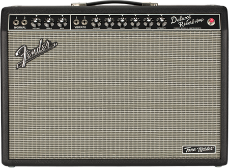 Fender Tone Master Deluxe Reverb 100-Watt Digital Modeling Guitar Combo Amp, 1X12" Jensen N-12K Neo Speaker Fender Tone Master Deluxe Reverb 100-Watt Digital Modeling Guitar Combo Amp, 1X12" Jensen N-12K Neo Speaker