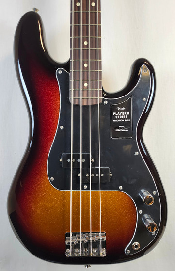 Fender Limited Edition Player II Precision Bass, Rosewood FB, Sparkle 3-Color Sunburst