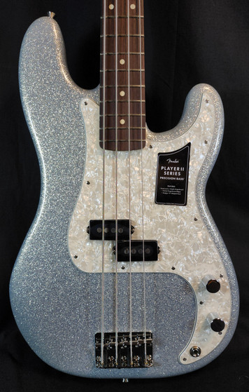 Fender 75th Anniversary Player II Precision Bass, Diamond Dust Sparkle, w/Bag