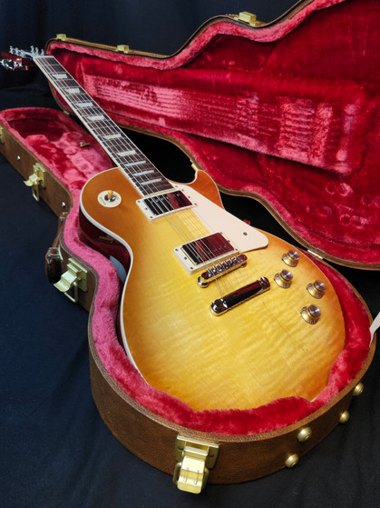 Gibson Les Paul Standard 60s Figured Top Unburst w/Vintage Brown Hard Case