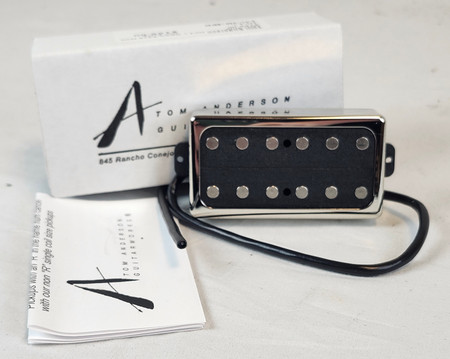 Tom Anderson HC1+ Open-Face Humbucker Electric Guitar Pickup, Nickel