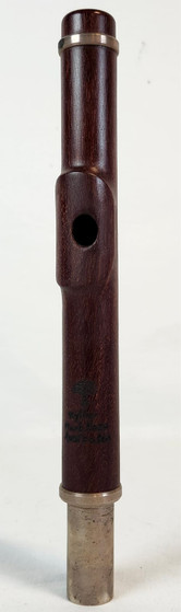 Mark Hoza's Kything Flutes RARE Handmade Wooden Boehm Flute Headjoint w/Silver Tenon and Rings, Made in Australia
