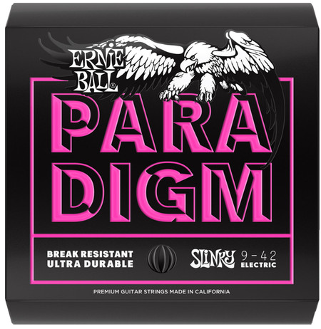 Ernie Ball Paradigm Super Slinky Electric Guitar Strings 9-42