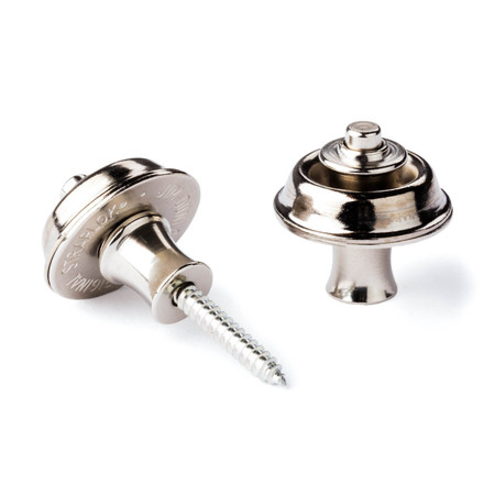 Dunlop SLS1101N  Original Straplok Strap Retainers - Nickel