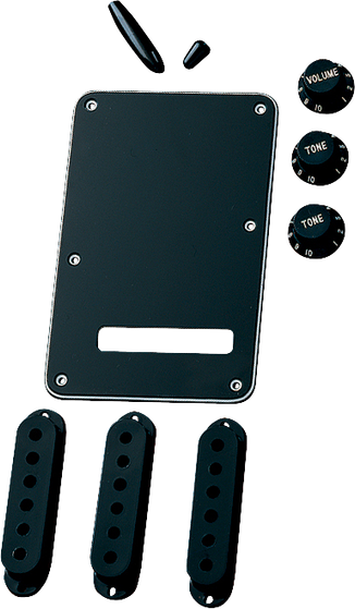 Fender 0991363000 Black Stratocaster Accessory Kit