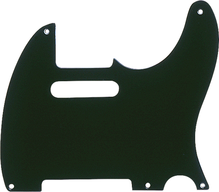 Fender Pure Vintage Five-Hole Mount 52' Telecaster Pickguard, 1-Ply Black Fender Pure Vintage Five-Hole Mount 52' Telecaster Pickguard, 1-Ply Black