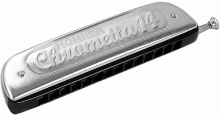 Hohner 257 Chrometta 14 Chromatic Harmonica Key of C