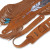 Levy's 2 1/2 inch Wide Suede Guitar Strap. Levy's 2 1/2 inch Wide Suede Guitar Strap.