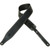 Levy's 2 1/2 Inch Wide Black Veg-tan Leather Guitar Strap Levy's 2 1/2 Inch Wide Black Veg-tan Leather Guitar Strap