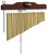 Stagg PCH125 Pipe Chimes, Single Row, 25 Bars, with Mounting Bracket and Striker Stagg PCH125 Pipe Chimes, Single Row, 25 Bars, with Mounting Bracket and Striker