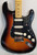 American Ultra Luxe Stratocaster Electric Guitar, Maple Fingerboard, 2-Color Sunburst W/Hard Case American Ultra Luxe Stratocaster Electric Guitar, Maple Fingerboard, 2-Color Sunburst W/Hard Case