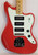 Noventa Jazzmaster Electric Guitar, Maple Fingerboard, Fiesta Red W/Deluxe Gig Bag Noventa Jazzmaster Electric Guitar, Maple Fingerboard, Fiesta Red W/Deluxe Gig Bag