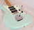 Noventa Jazzmaster Electric Guitar Maple Fingerboard, Surf Green, W/Deluxe Gig Bag