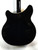 Rickenbacker 360 JetGlo Deluxe Thinline, Semi-acoustic Hollow Body Electric Guitar , inlaid neck, W/Case 360JG Rickenbacker 360 JetGlo Deluxe Thinline, Semi-acoustic Hollow Body Electric Guitar , inlaid neck, W/Case 360JG