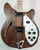 Rickenbacker 360W Deluxe thinline, semi-acoustic Walnut body Electric Guitar, Maple fingerboard, inlaid neck