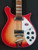 Rickenbacker 620 Fire Glo Deluxe Bound Body & Neck, Inlays, 21 Fret, 2 Pickups, Wired For Stereo