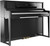 Roland LX-705-PEC Digital Piano Polished Ebony W/Stand & D100 Bench