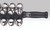 Latin Percussion LP3724 Deluxe 24 Sleigh Bell With Base Black Latin Percussion LP3724 Deluxe 24 Sleigh Bell With Base Black