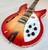 Rickenbacker 1993 Plus 12-String Semi-Hollow Guitar, Fire Glo, 3 Toaster Pickups, Stereo, HSC