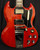 Gibson SG Standard '61 Maestro Vibrola Vintage Cherry, with Hard Shell Case