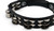 Latin Percussion LP150 Cyclops Hand Held Tambourine, Steel Jingle Black Latin Percussion LP150 Cyclops Hand Held Tambourine, Steel Jingle Black