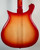 Rickenbacker 620 Fire Glo, Stereo, Gotoh Tuners, Rosewood FB, HSC 2025