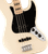 Squier Affinity Series Active Jazz Bass, Maple FB, Black Pickguard, Olympic White