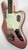 Fender Custom Shop 1964 Jaguar Journeyman Relic, AAA Rosewood FB, Faded Aged Burgundy Mist Metallic, w/HSC