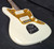 Squier J Mascis Jazzmaster, Laurel FB, Gold Anodized Pickguard, Vintage White Squier J Mascis Jazzmaster, Laurel FB, Gold Anodized Pickguard, Vintage White