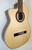 Cordoba GK Studio Negra Left Handed Solid European Spruce Top Cutaway Acoustic Electric Flamenco Guitar