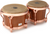 Latin Percussion LP201AX-2CB Limited 7-1/4- 8-5/8 Cherry Bongos Bronze