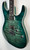 Tom Anderson Angel, Flame Maple Top, Ziricote FB, HC1/HC2+, Cajun Key Lime to Teal Burst, w/Bag