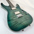 Tom Anderson Angel, Flame Maple Top, Ziricote FB, HC1/HC2+, Cajun Key Lime to Teal Burst, w/Bag