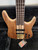 Jones SM1 5 String Brown Walnut and Maple, Boutique  Handmade in England Electric Bass W/Case